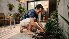 A moreia (íris-africana) que fecha canteiro rápido: como plantar e manter a touceira sempre bonita