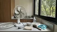 Antes de ligar o ventilador depois de meses parado: a limpeza simples que evita poeira pela casa