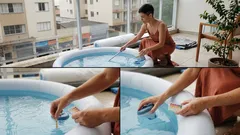 Piscina de plástico no quintal: como manter a água segura por mais tempo sem trocar toda hora